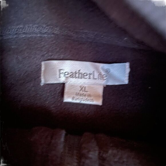 Aiming For Zero Veteran Suicide Awareness Featherlite Black Fleece Vest XL Mens - Picture 7 of 7